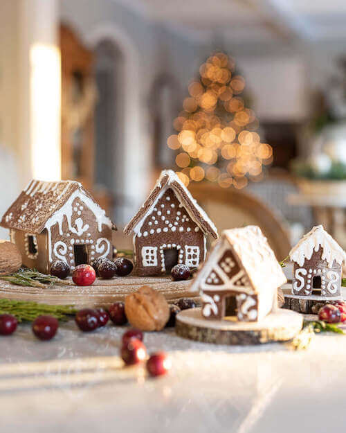 décorations de maison en pain d'épices