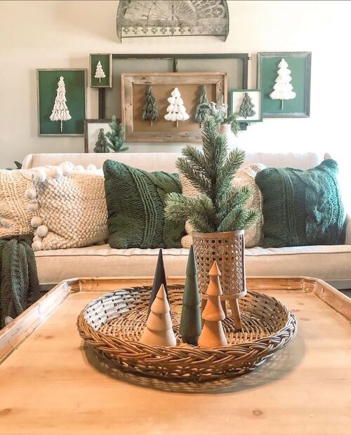 idees decoration noel rustiques 24