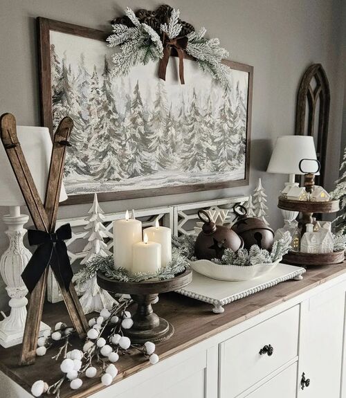 décorations de noel rustiques