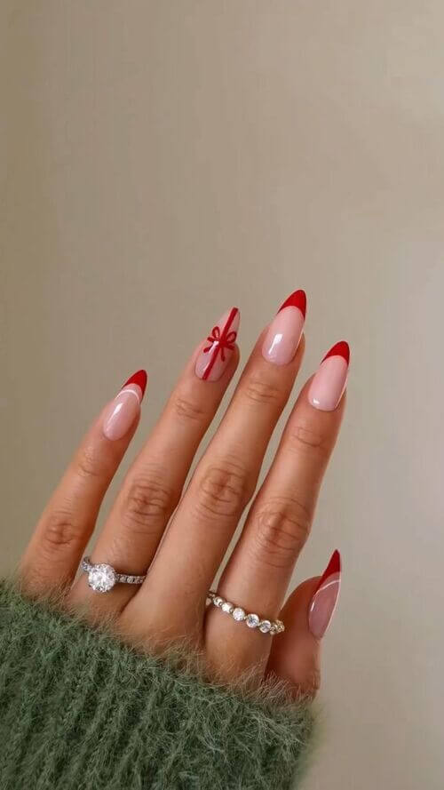 modele ongles noel 13