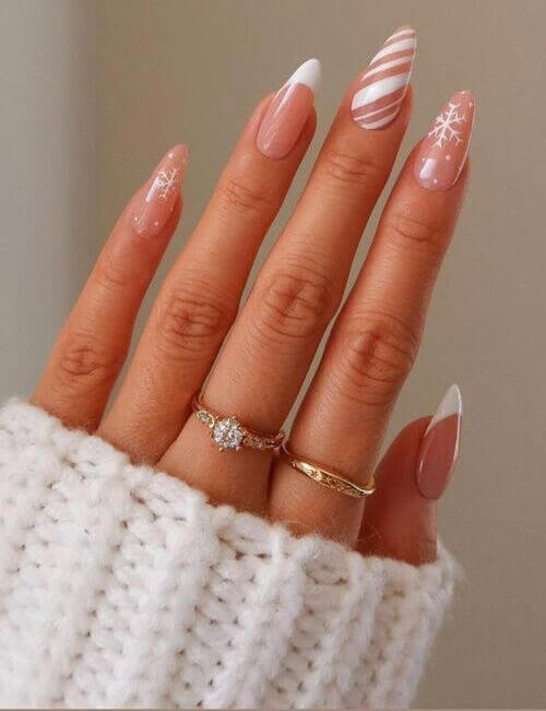 modele ongles noel 19
