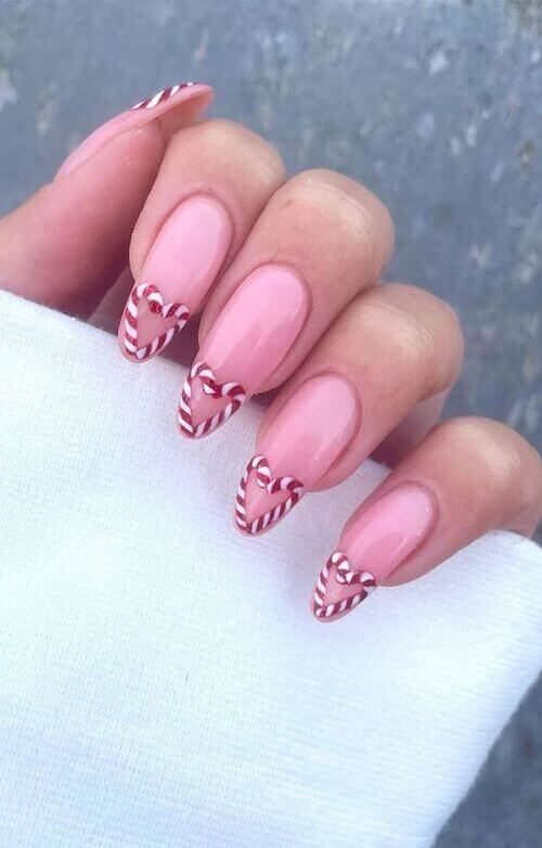modele ongles noel 22