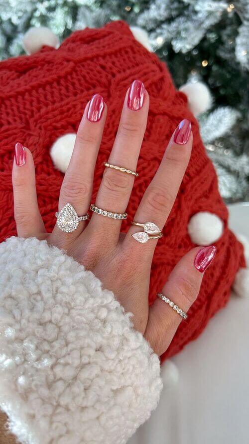 modele ongles noel 23