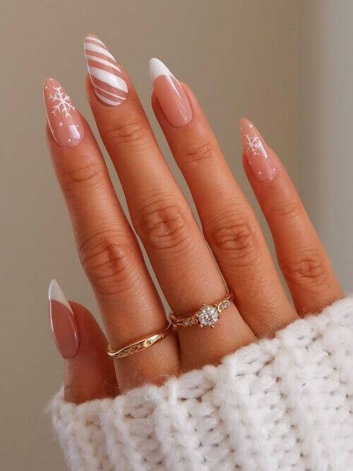 modele ongles noel 27
