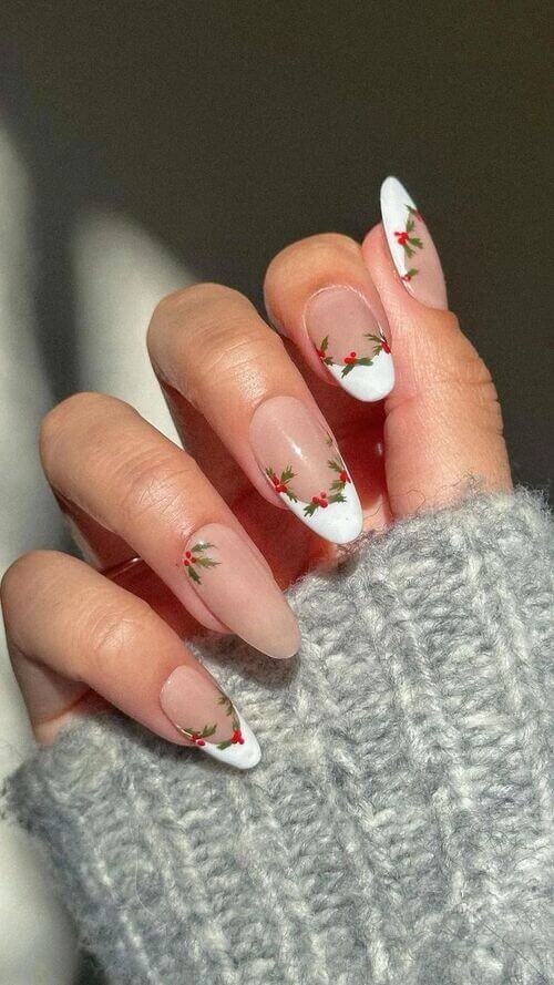 modele ongles noel 6