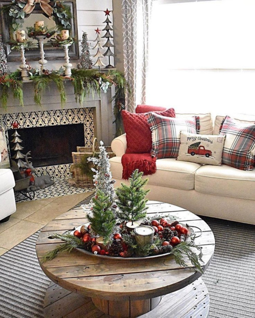 table basse noel 16