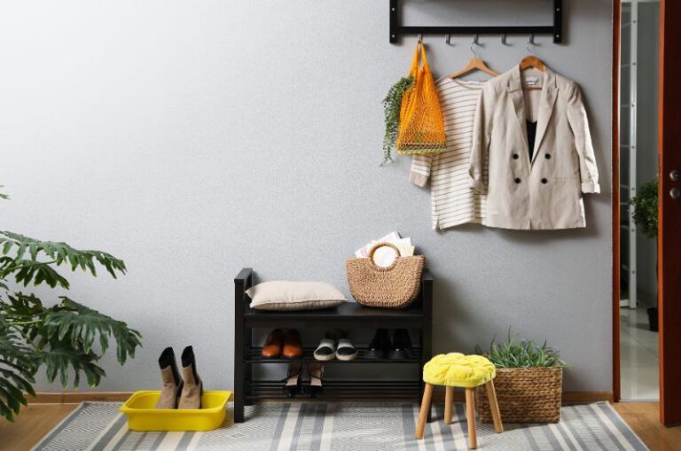 23 idees de vestiaires dentree DIY pour les petits espaces