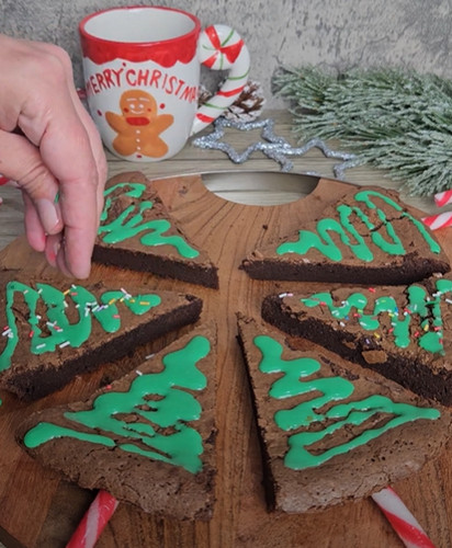 brownies sapins