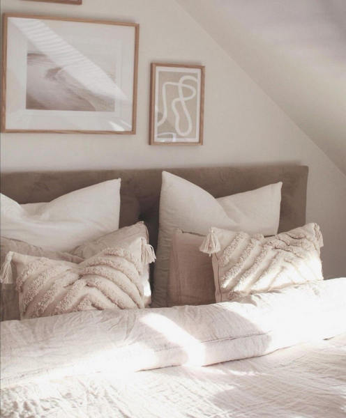 idees de coussins decoratifs pour lit 17