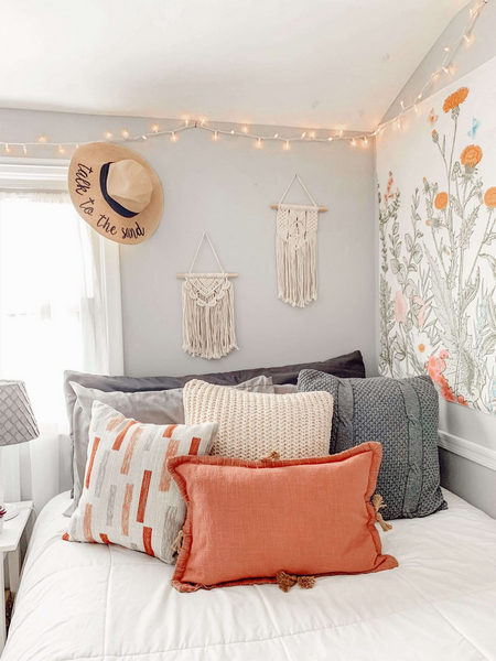 idees de coussins decoratifs pour lit 8