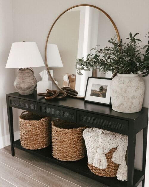 idees de decoration table dentree 11
