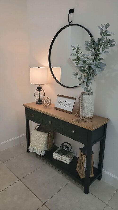 idees de decoration table dentree 12