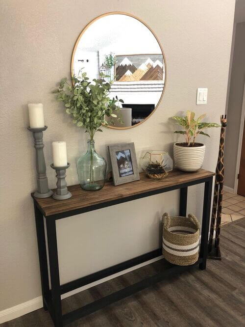 idees de decoration table dentree 14
