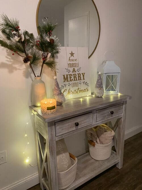 idees de decoration table dentree 15