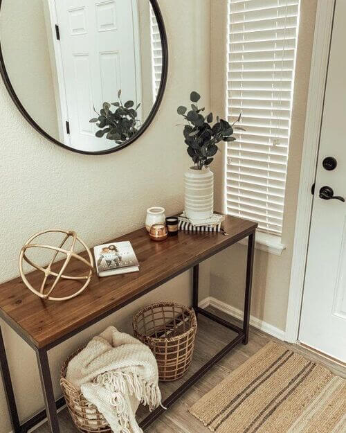 idees de decoration table dentree 16