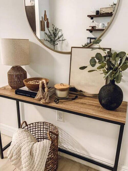 idees de decoration table dentree 18