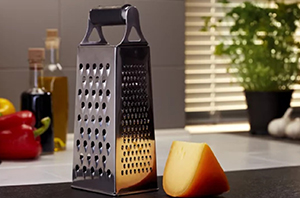 Râpe à Fromage En Inox - Lot De 2 - Pour Fromage Dur Et Légumes - Facile à Nettoyer - 3