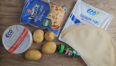 recette bricks au saumon 2
