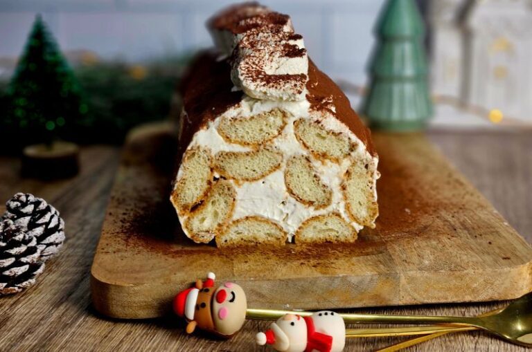 buche tiramisu sans cuisson