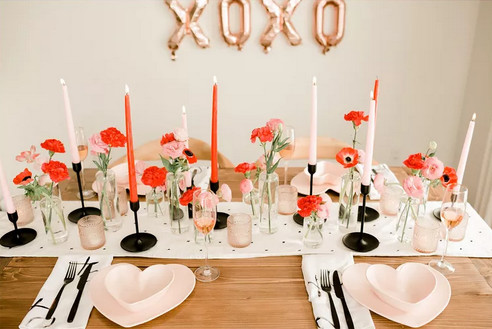 decoration de table pour la saint valentin 15