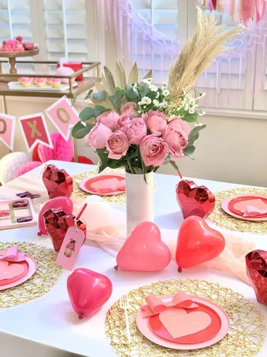 decoration de table pour la saint valentin 17