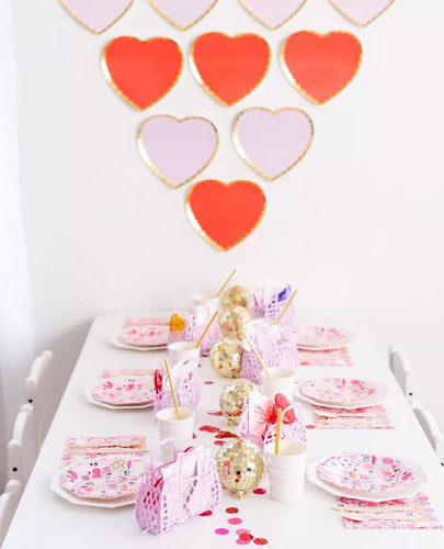 decoration de table pour la saint valentin 24