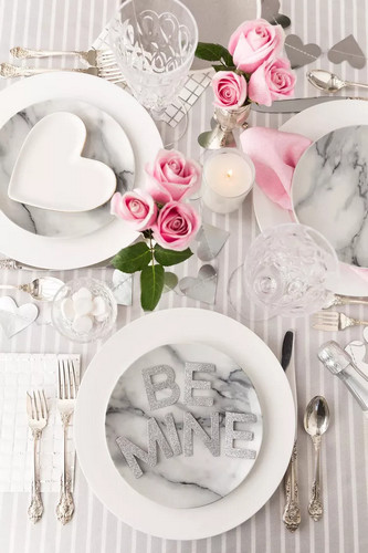 decoration de table pour la saint valentin 25