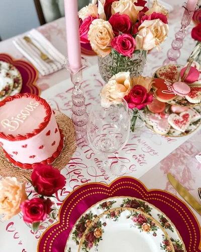 decoration de table pour la saint valentin 36