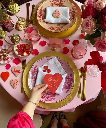 decoration de table pour la saint valentin 41