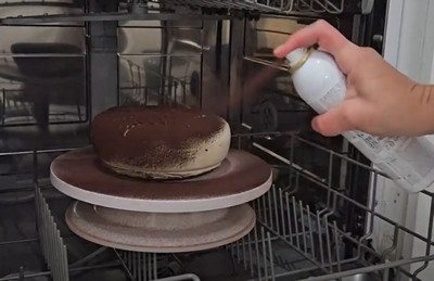 floquer un entremets