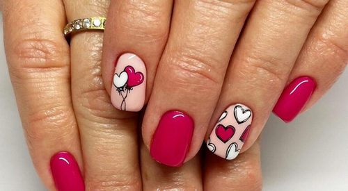 ongles de saint valentin 22