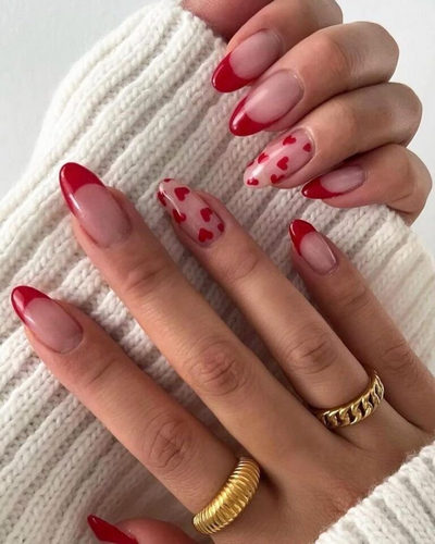 ongles de saint valentin 30
