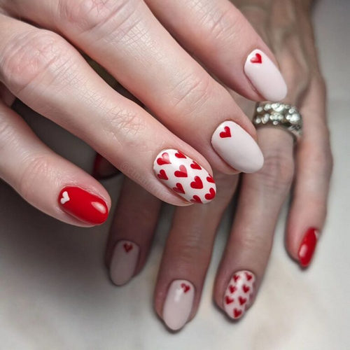 ongles de saint valentin 6
