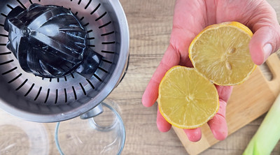saumon poireaux sauce citron