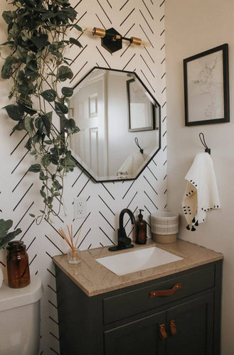 salle de bain pour invités