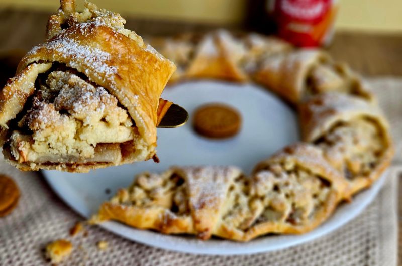 Tarte Pommes Speculoos
