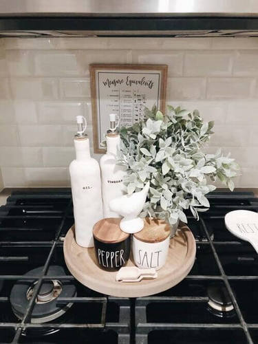 plateaux décoratifs pour la cuisine