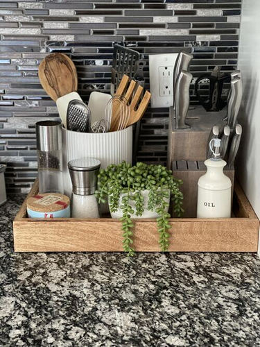 plateaux décoratifs pour la cuisine