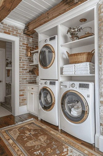 lave linge et seche linge superposes 10