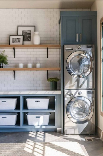 lave linge et seche linge superposes 12