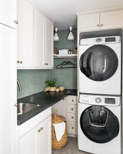 lave linge et seche linge superposes 23