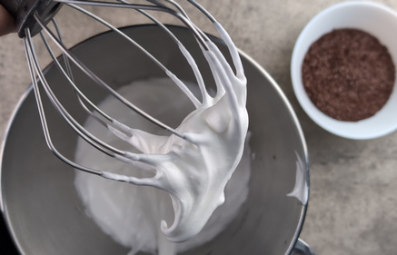 merveilleux aux paillettes de chocolat