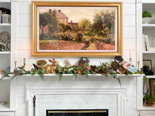 decoration de cheminee pour le printemps 3