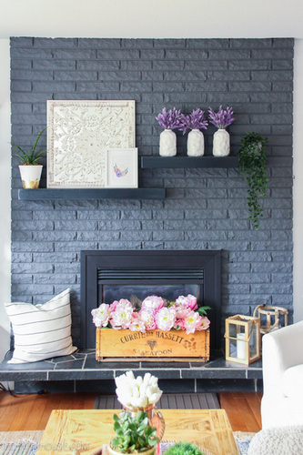 decoration de cheminee pour le printemps 4