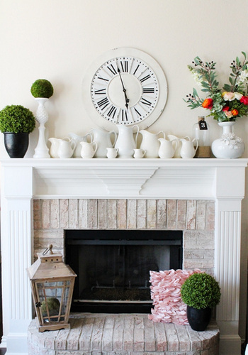 decoration de cheminee pour le printemps 8