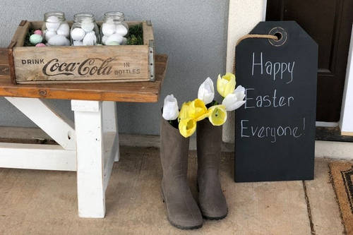 decoration printaniere rustique 12