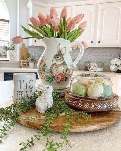 idees de decoration de cuisine pour paques 10