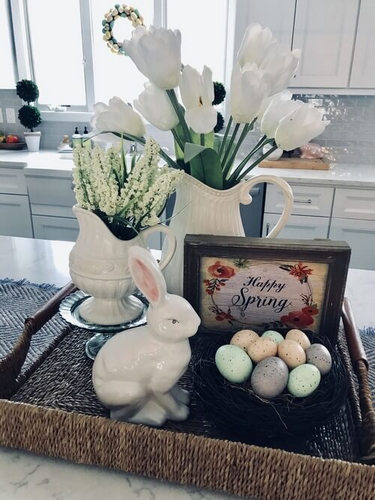 décoration de cuisine pour pâques
