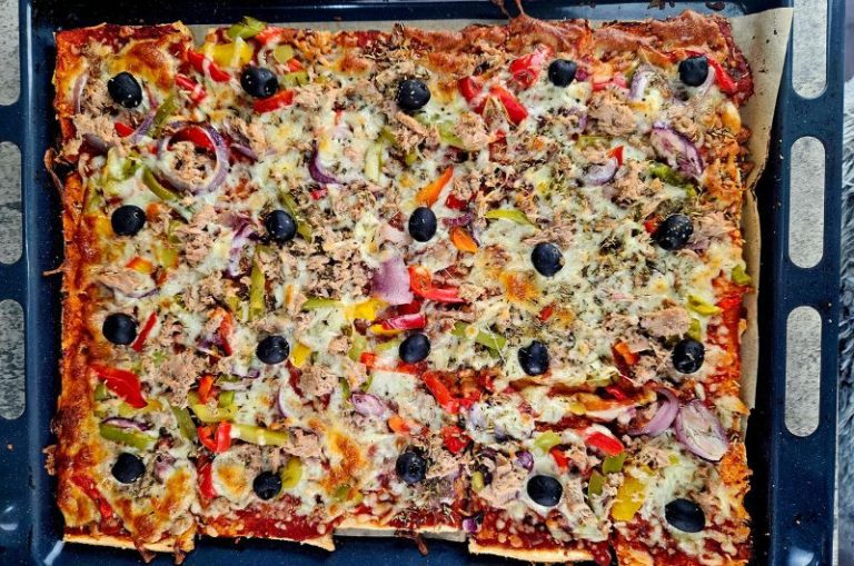 plateau de pizza