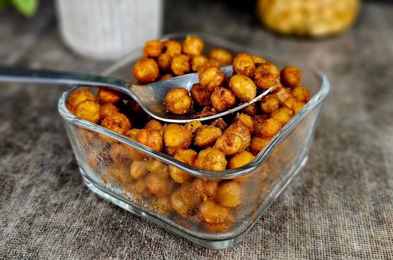Pois chiches grillés